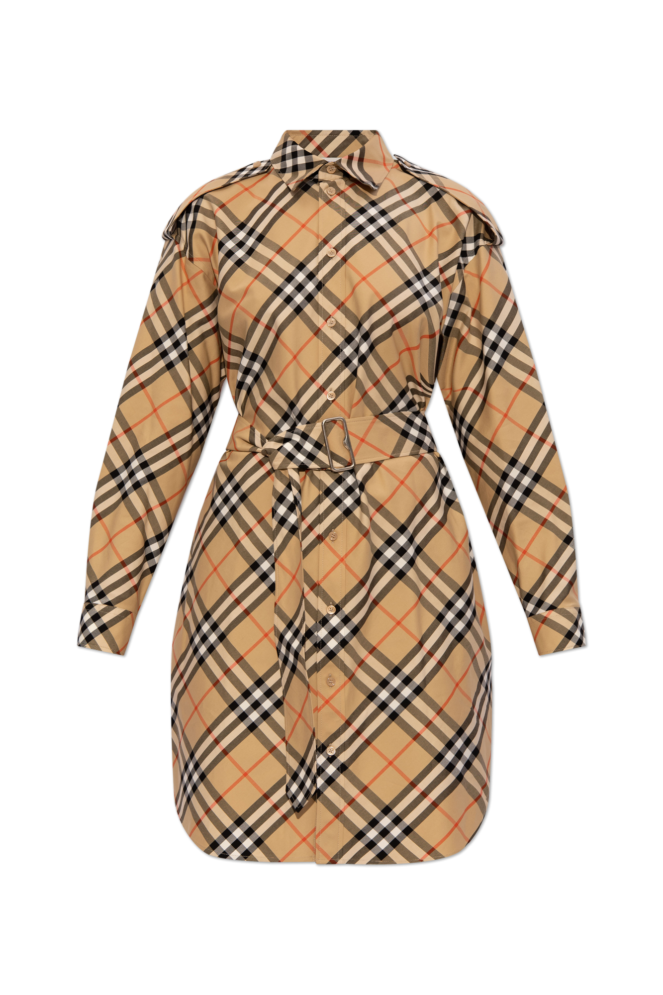 Burberry Checkered Pattern Dress | Women's Clothing | Vitkac